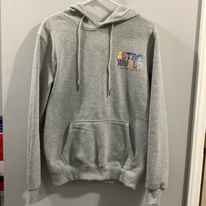 Men’s Travis Scott Astroworld Gray Hoodie